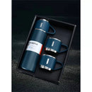 Kit Garrafa Térmica Vacuum Bottle Inox