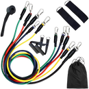 Kit Elástico Para Treino e Musculação em Casa